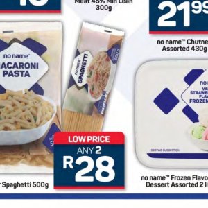 Spaghetti at Pick n Pay Hyper