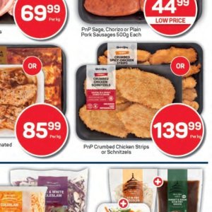 Schnitzel at Pick n Pay Hyper