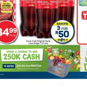 Cola at Pick n Pay Hyper