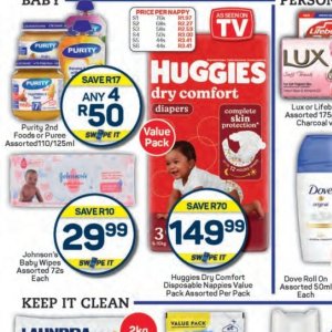 Purees at Pick n Pay Hyper