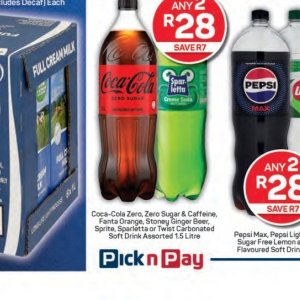 Cola at Pick n Pay Hyper