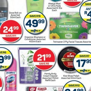 Shampoo at Pick n Pay Hyper