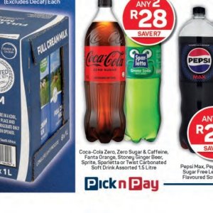  Coca Cola at Pick n Pay Hyper