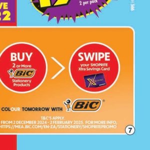  BIC at Shoprite