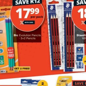 Pencils bic BIC at Checkers