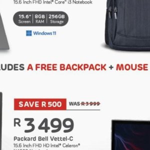 Backpack at Computer Mania