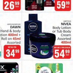 Body cream nivea  at Kit Kat Cash&Carry