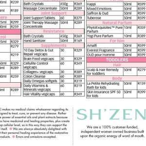 Supplements at Sh\'zen