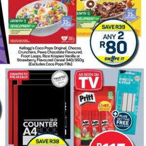 Cereal at Pick n Pay Hyper