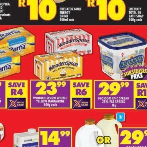 Margarine at Shoprite