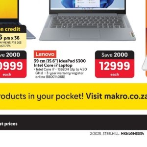 Laptop at Makro