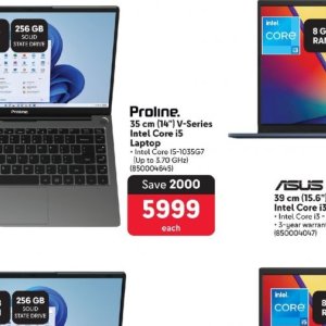 Laptop asus  at Makro