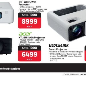 Projector at Makro