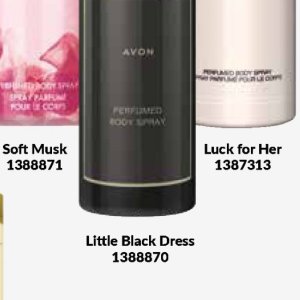 Body spray at AVON