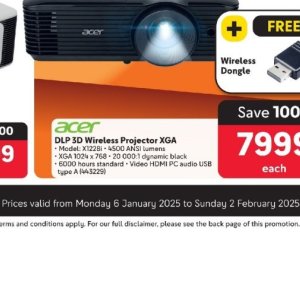 Projector at Makro