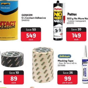 Adhesive at Makro