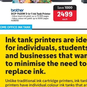 Printer at Makro