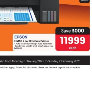 Printer epson  at Makro