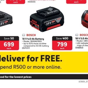 Battery at Makro