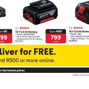 Battery at Makro