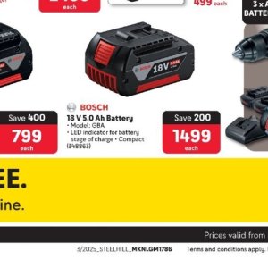 Battery at Makro