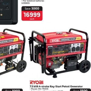 Generator at Makro