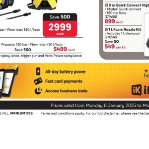 Battery at Makro