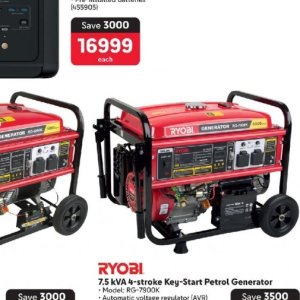 Generator at Makro