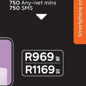 Smartphone samsung  at Cell C