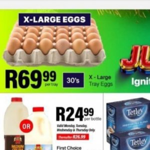 Eggs at Take n Pay