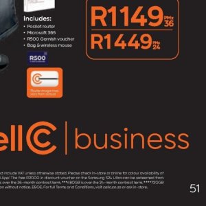   at Cell C