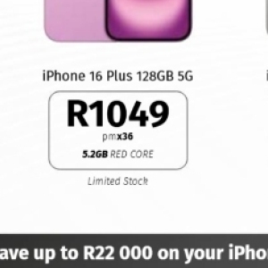 Iphone at Vodacom4U