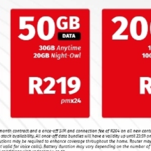 Router at Vodacom4U