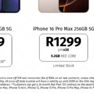 Iphone at Vodacom4U