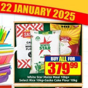 Rice at Three Star Cash and Carry