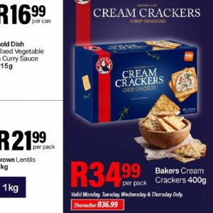 Crackers at Take n Pay