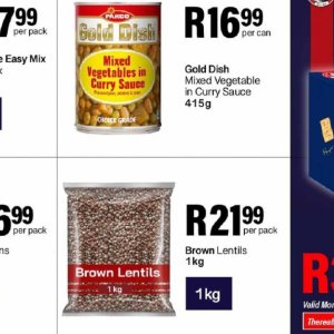 Lentils at Take n Pay