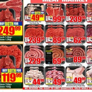 Beef at Three Star Cash and Carry