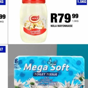 Mayonnaise at Take n Pay