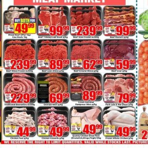 Beef at Three Star Cash and Carry