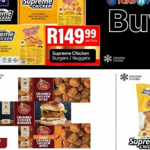 Burgers at Take n Pay