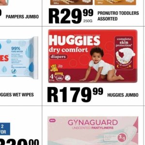 Diapers at Take n Pay