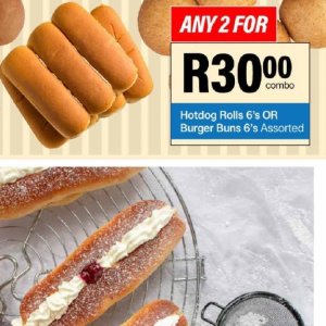 Buns at Take n Pay