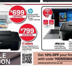 Printer at Pick n Pay Hyper