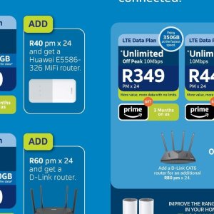 Router d-link  at Telkom Mobile