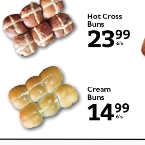 Buns at Oxford freshmarket