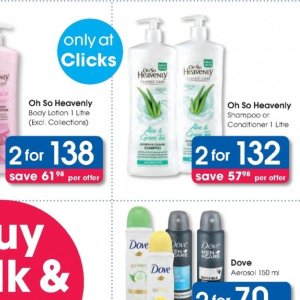 Shampoo at Clicks