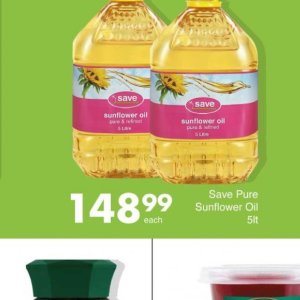 Sunflower oil at Save Hyper