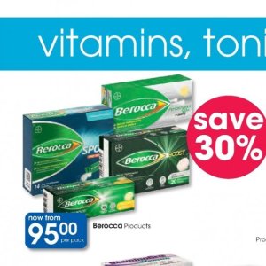 Vitamins at Clicks