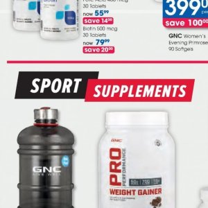 Supplements at Clicks